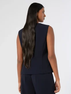 Top in cady triacetato