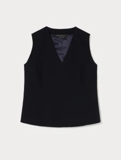 Top in cady triacetato