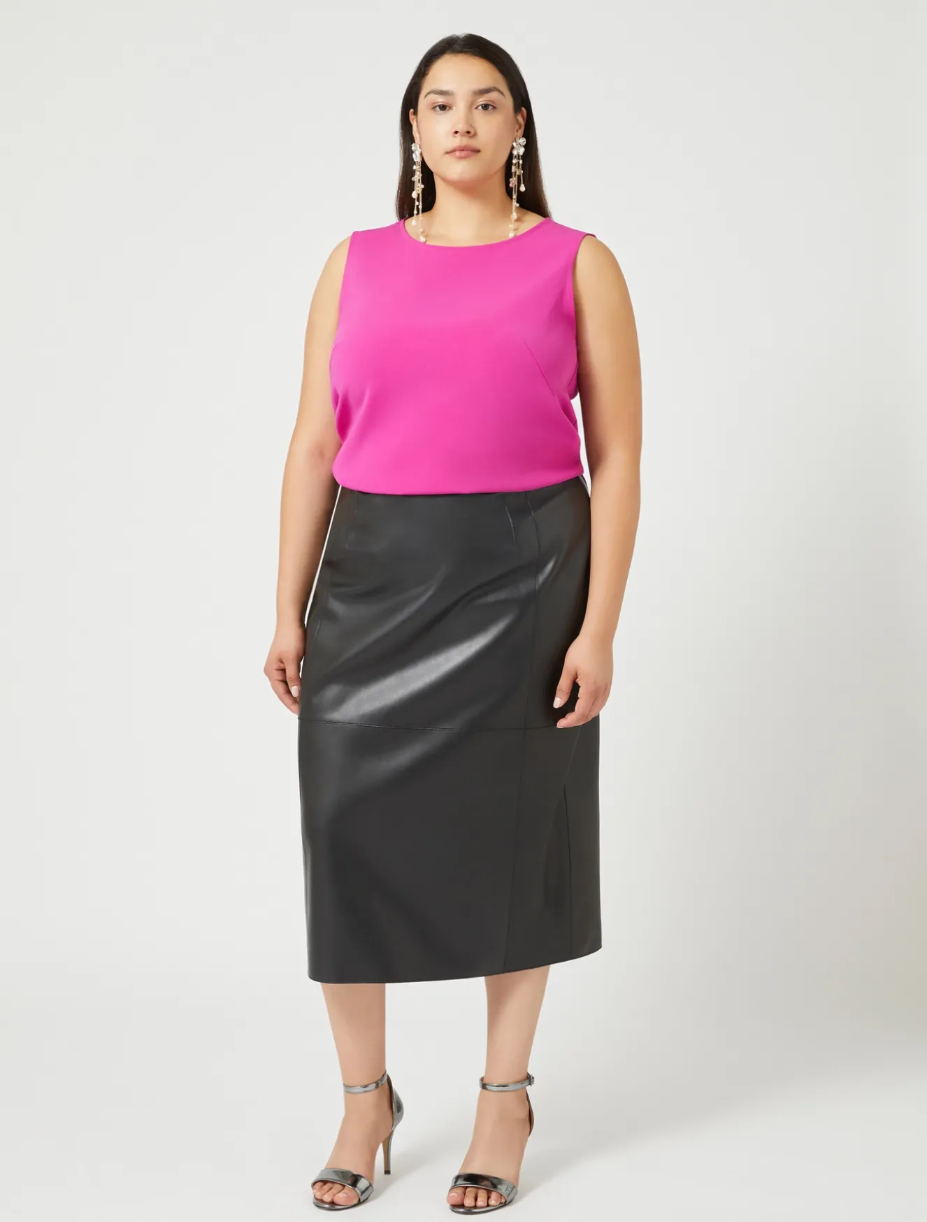 Top in cady triacetato