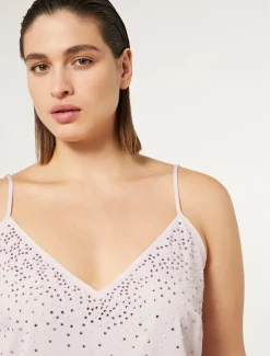 Top in crêpe de Chine