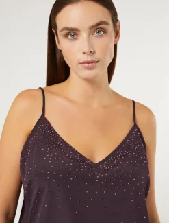 Top in crêpe de Chine