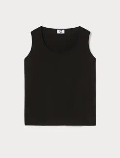 Top in tessuto fluido