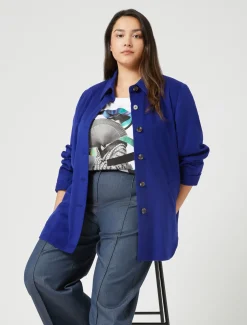 T-shirt in jersey con stampa