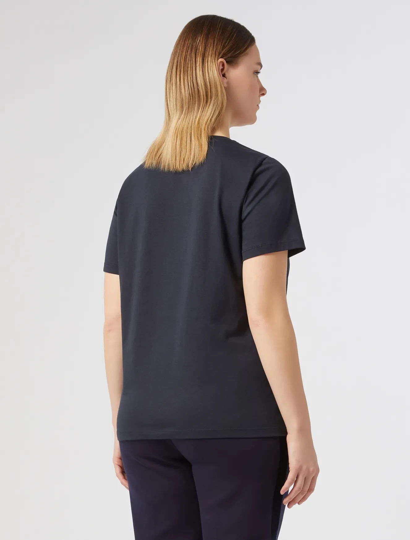 T-shirt in jersey con stampa