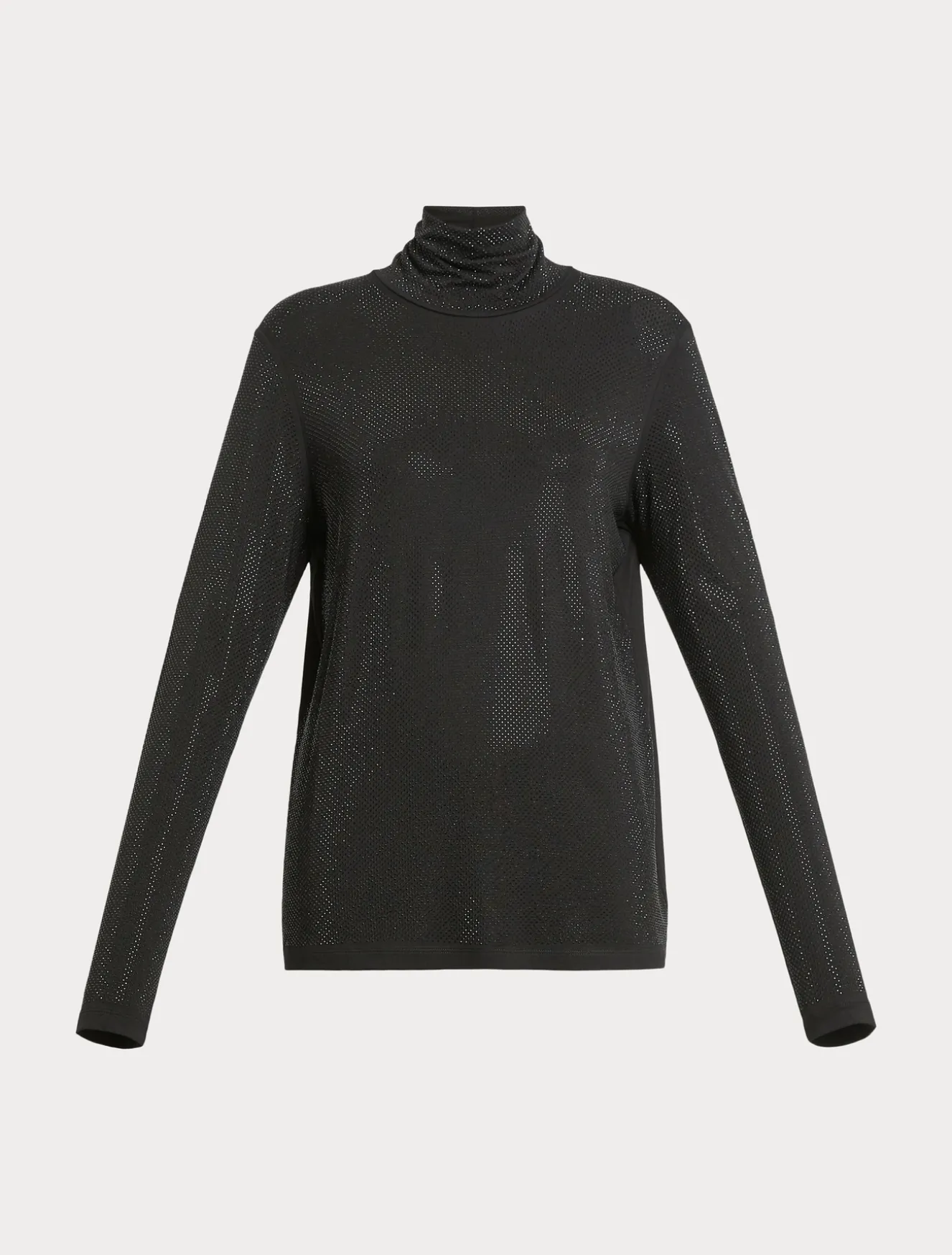 T-shirt in jersey con strass