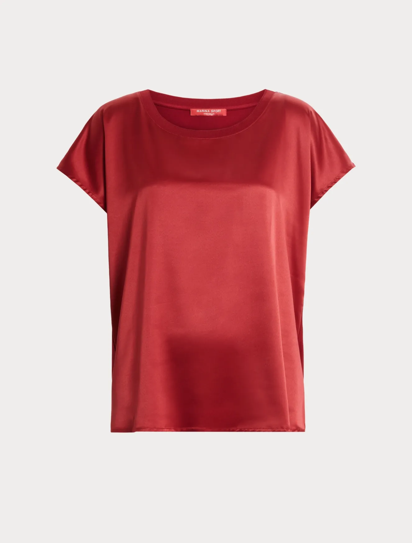 T-shirt in jersey crêpe