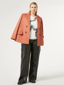 T-shirt in jersey di cotone stretch