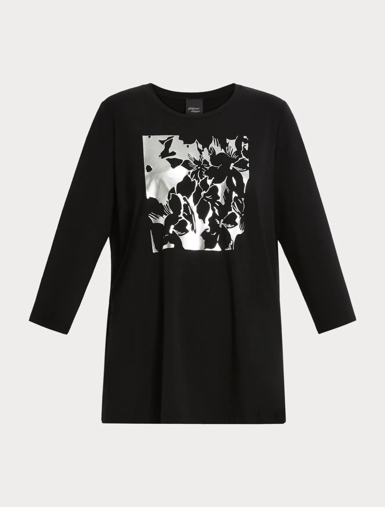 T-shirt in jersey di cotone stretch