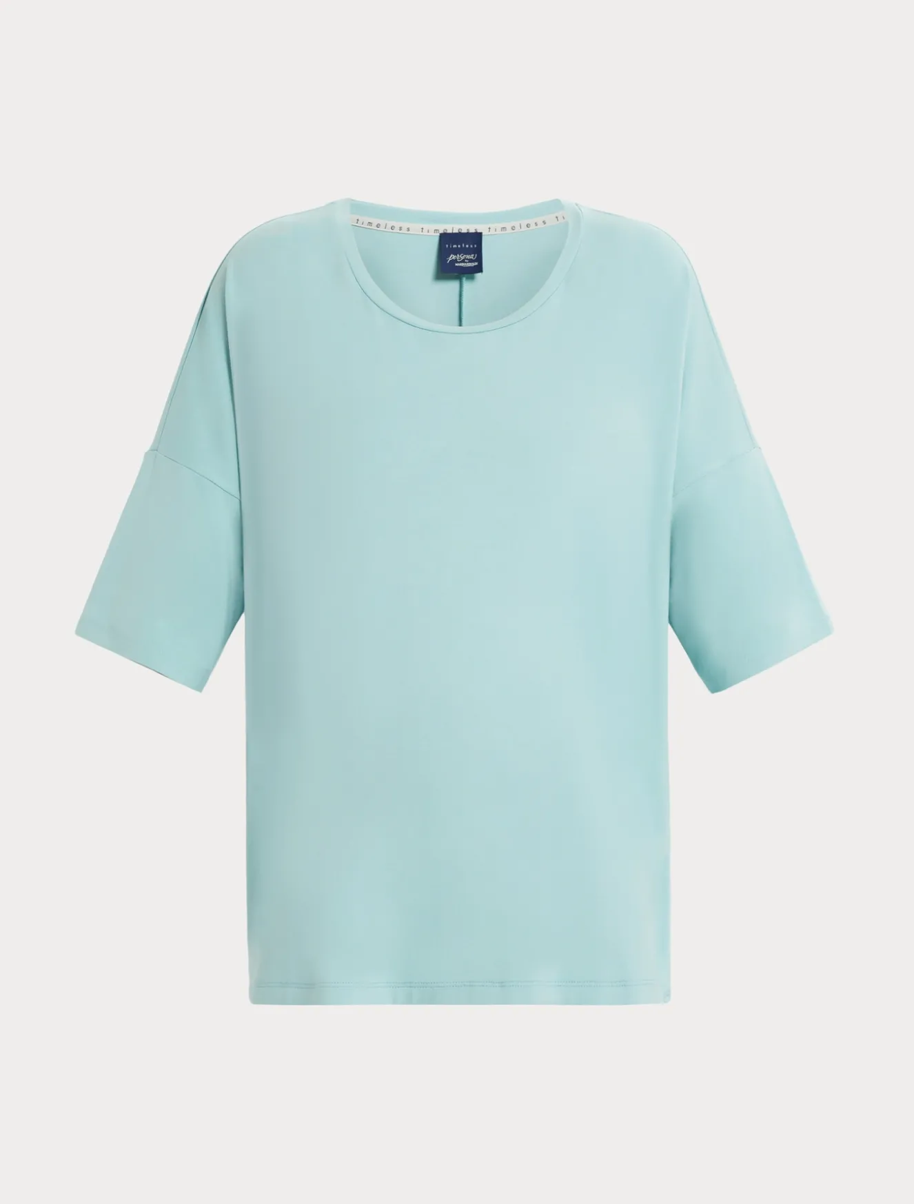 T-shirt in jersey di viscosa stretch