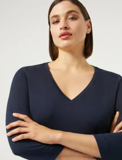 T-shirt in jersey stretch